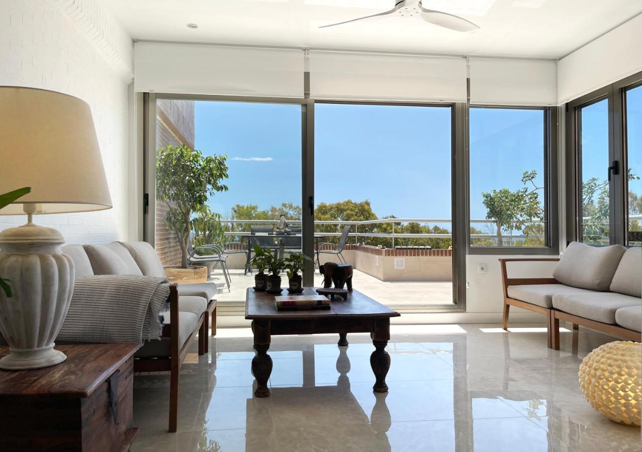 Apartament Penthouse Puerta De Pedregalejo Malaga Zewnętrze zdjęcie